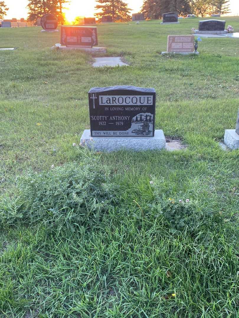 Anthony "Scotty" LaRocque's grave. Photo 2