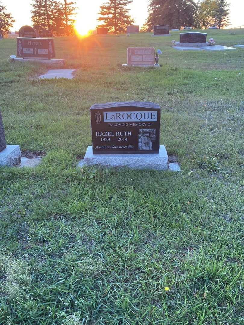 Hazel Ruth LaRocque's grave. Photo 2