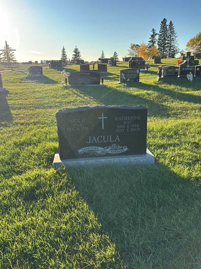 Katherine "Kay" Jacula's grave. Photo 2