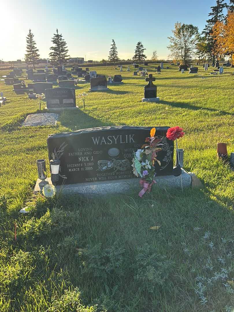Sophie Jacula Wasylik's grave. Photo 2