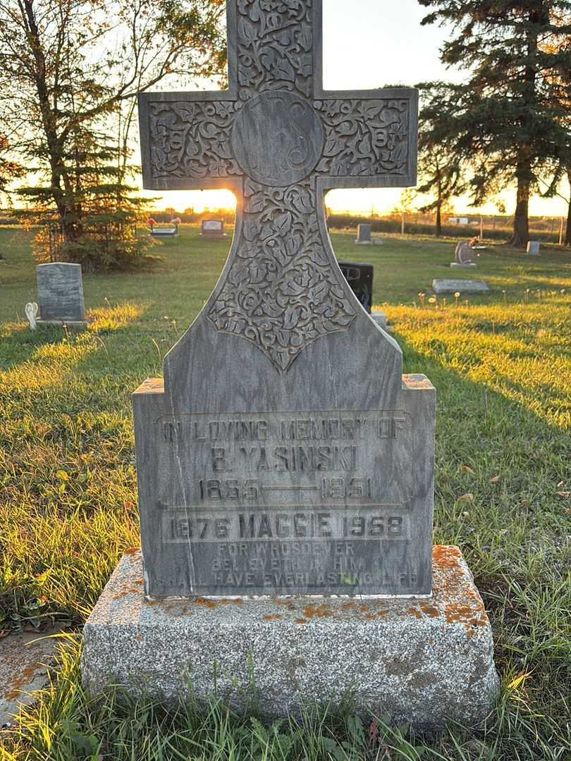 Blasko Yasinski's grave. Photo 1