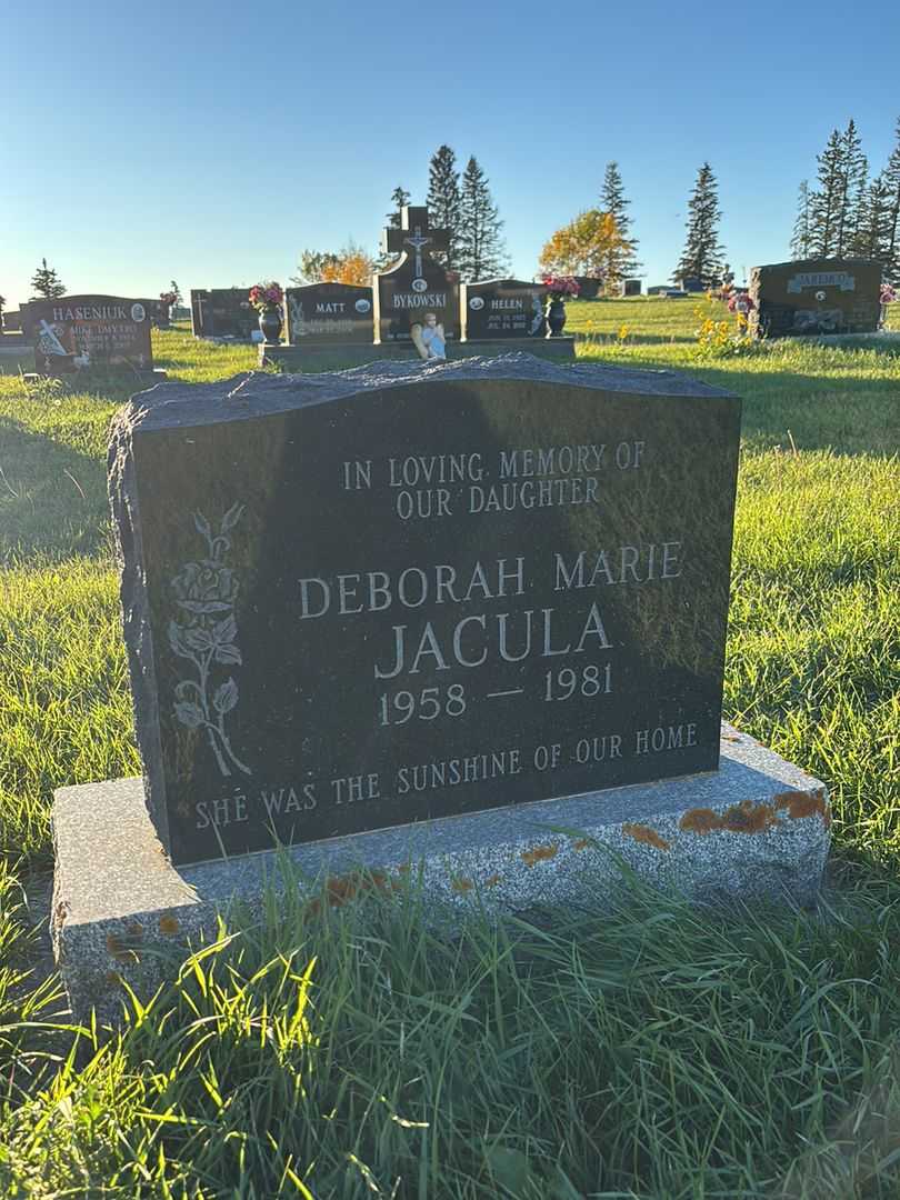 Deborah Marie Jacula's grave. Photo 1