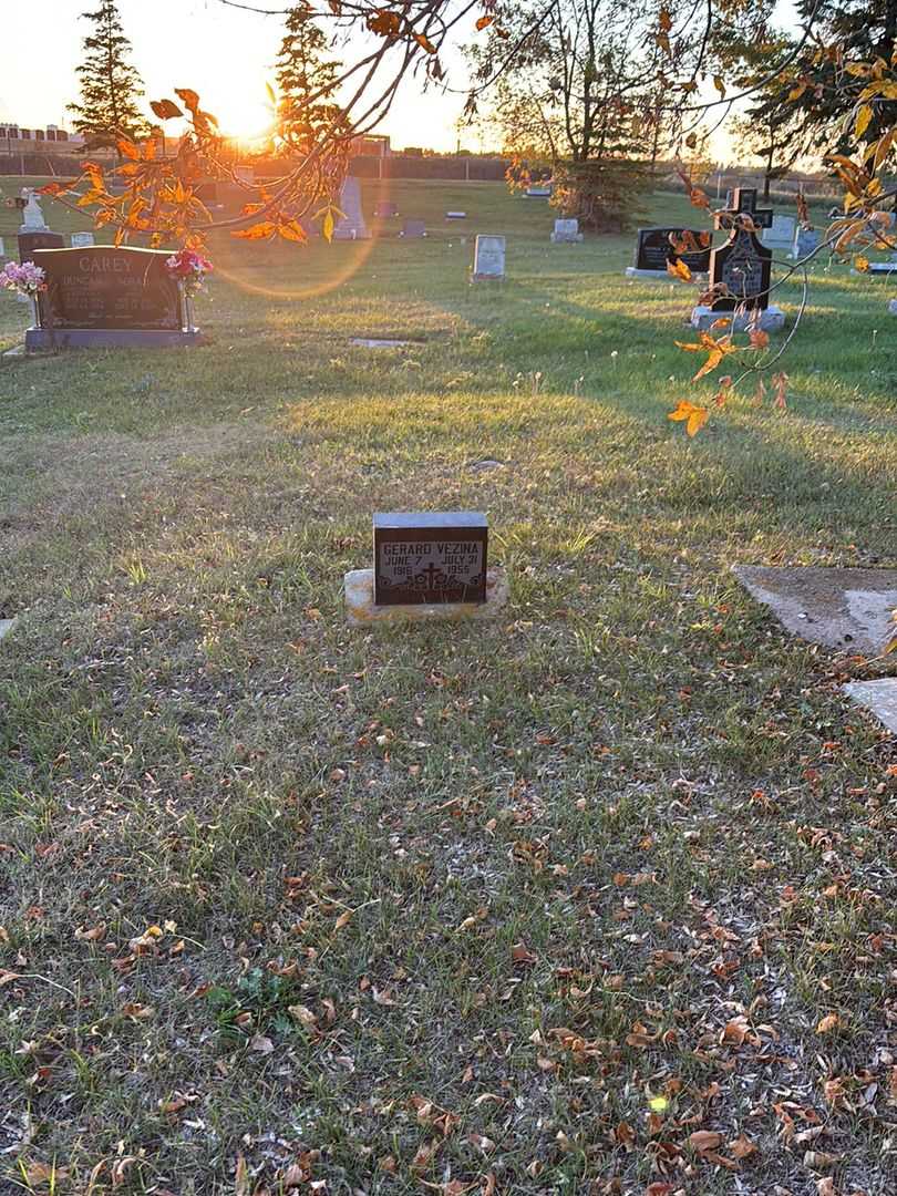 Gerard Venzina's grave. Photo 2