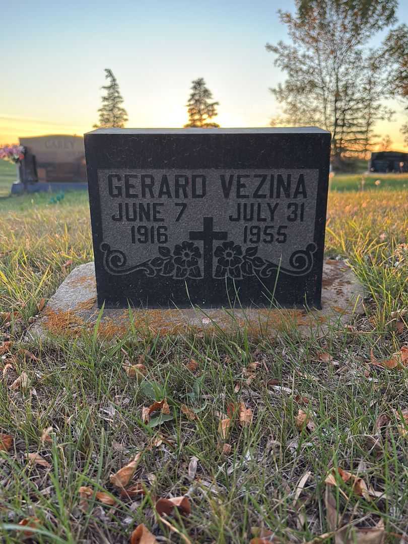 Gerard Venzina's grave. Photo 1