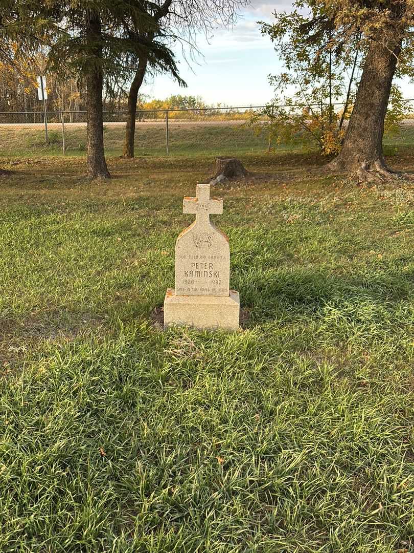 Peter Kaminski's grave. Photo 2