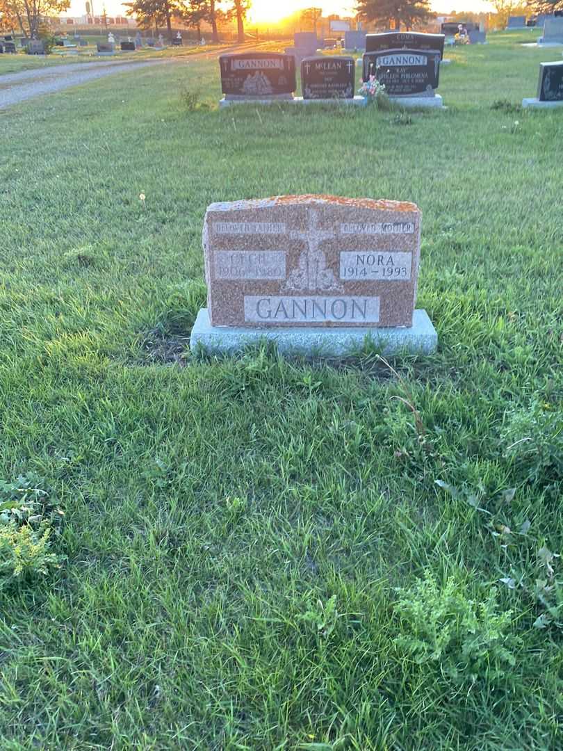 Cecil Patrick Gannon's grave. Photo 2