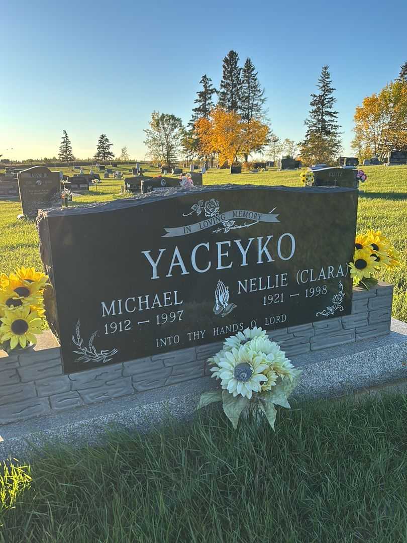 Michael Yaceyko's grave. Photo 1