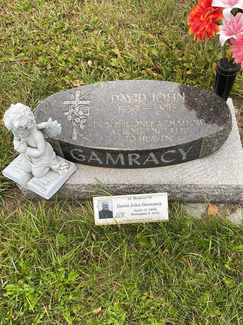 David John Gamracy's grave. Photo 1