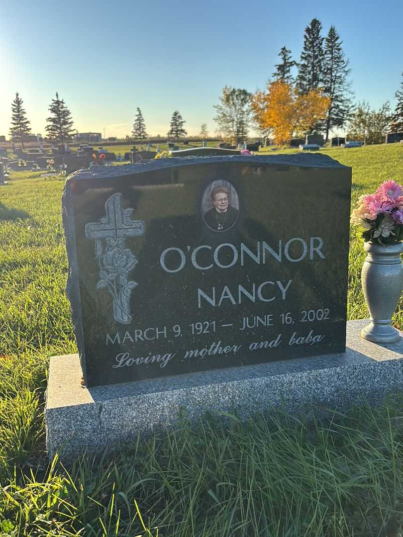 Nancy O'Connor's grave. Photo 1