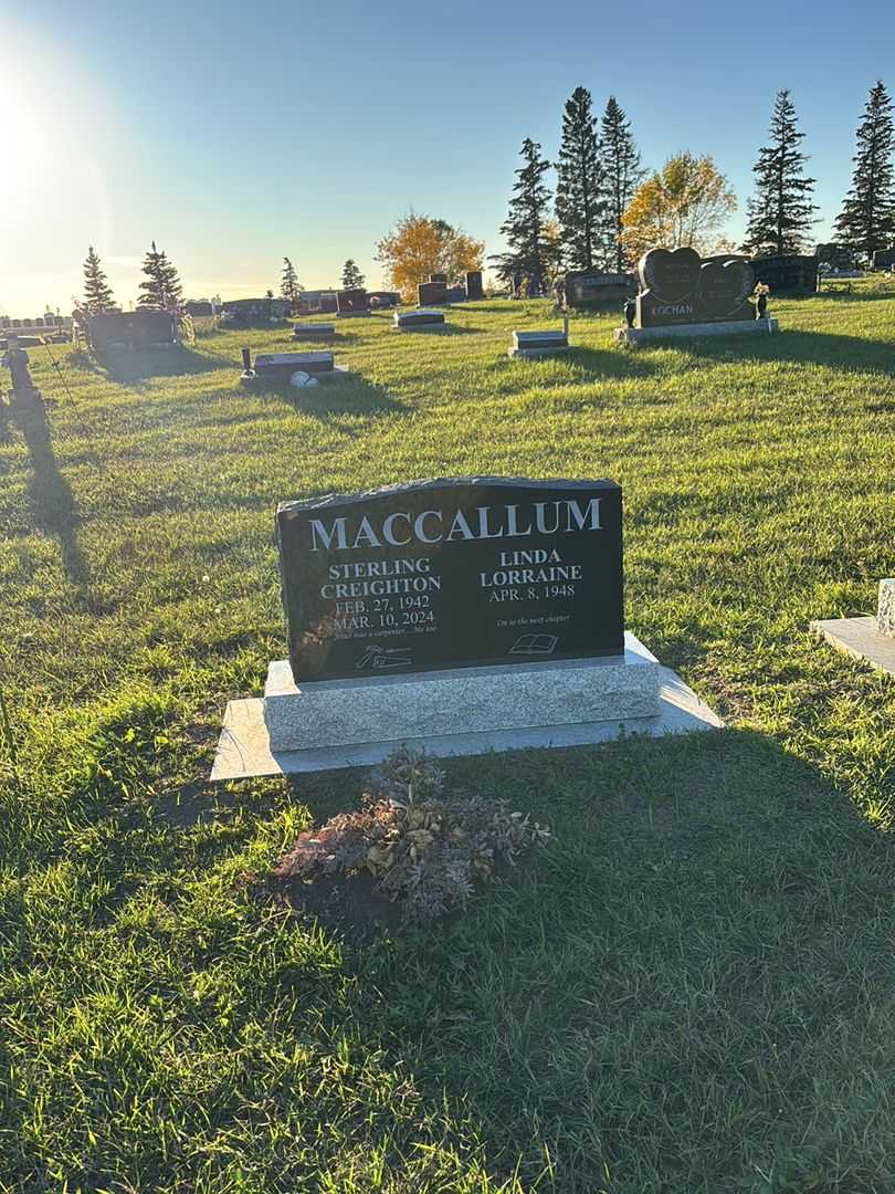 Linda Lorraine MacCallum's grave. Photo 2