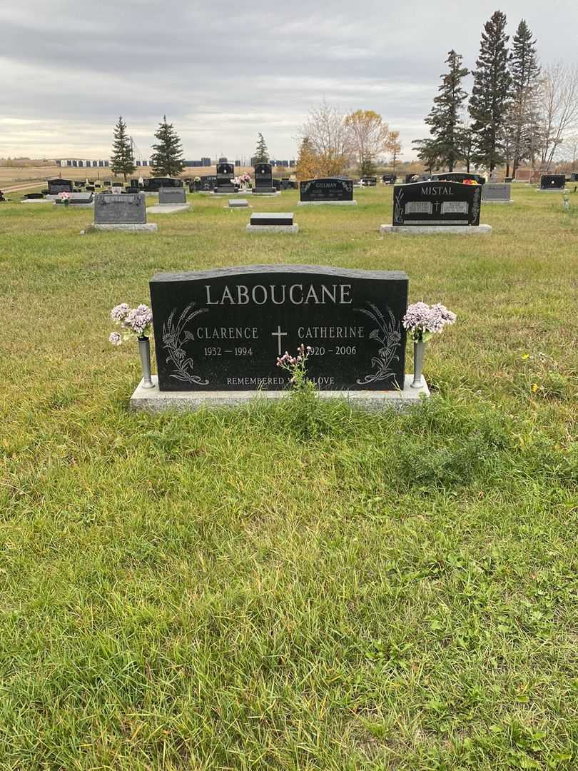 Catherine "Kate" Laboucane's grave. Photo 2