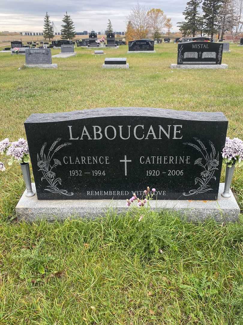 Catherine "Kate" Laboucane's grave. Photo 1