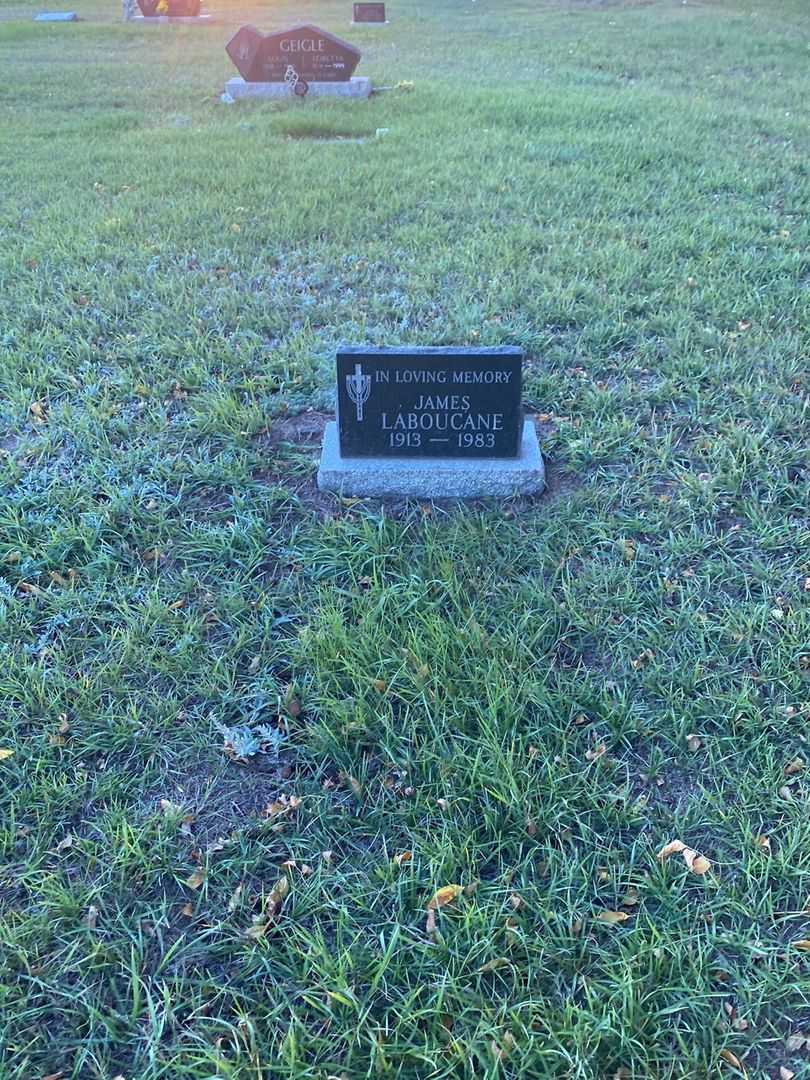 James Laboucane's grave. Photo 2