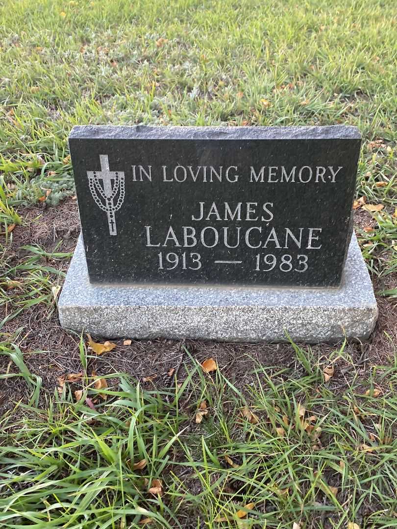 James Laboucane's grave. Photo 1