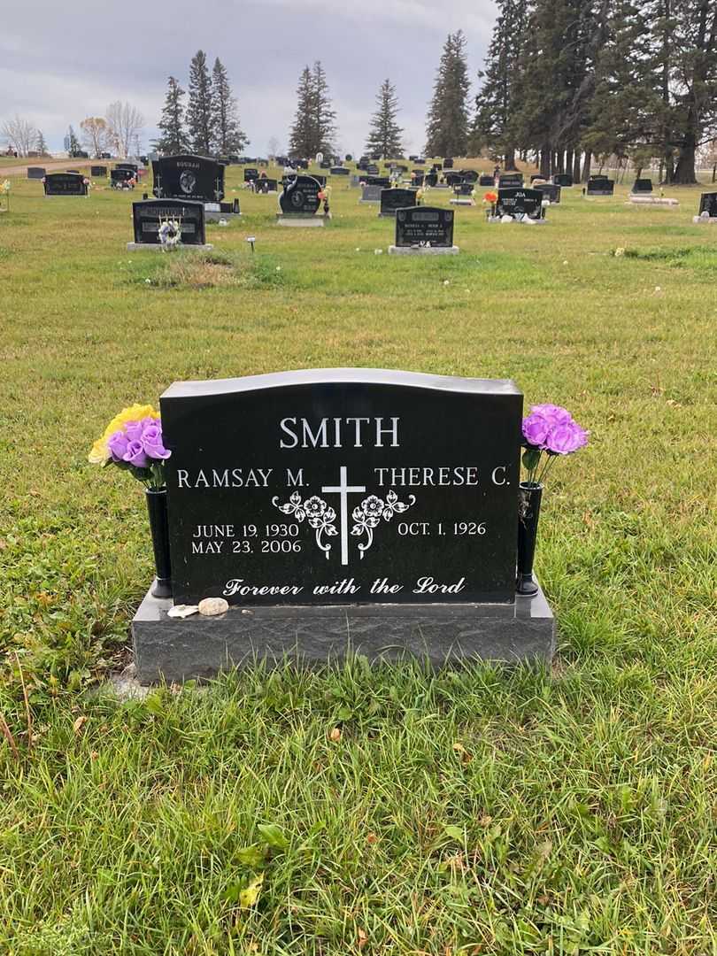 Ramsay MacDonald Smith's grave. Photo 1