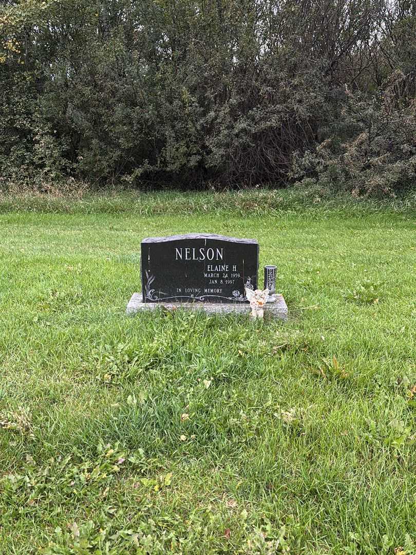 Elaine Helen Nelson's grave. Photo 2