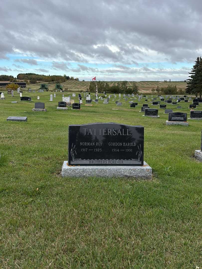 Norman Roy Tattersall's grave. Photo 2
