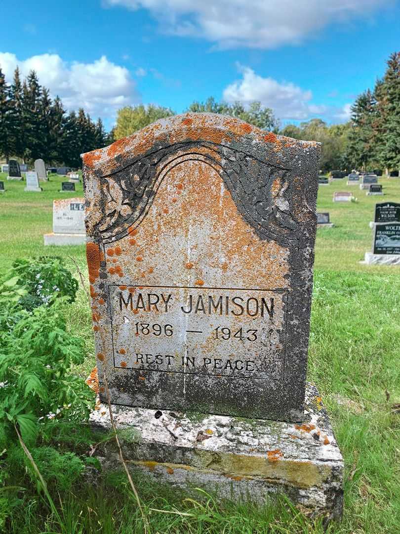 Mary Jamison's grave. Photo 1