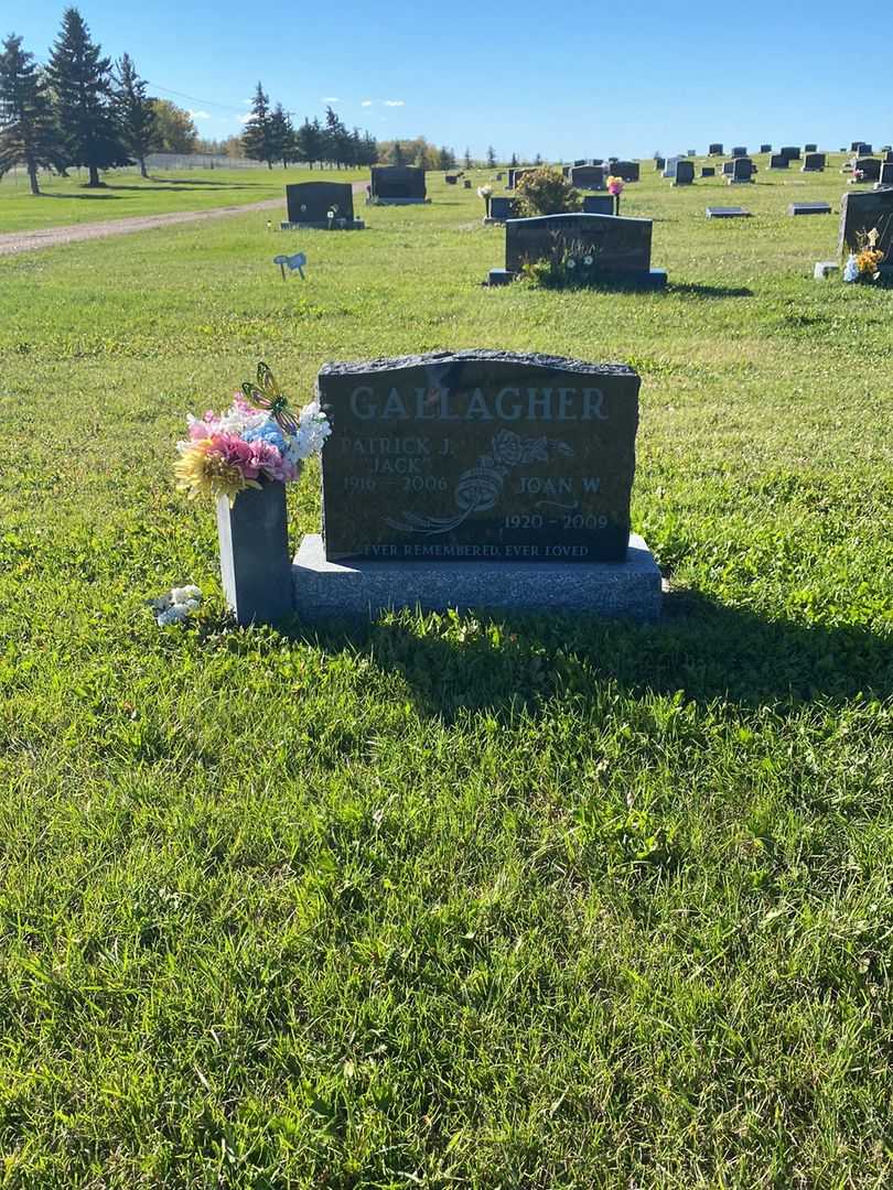 Patrick John "Jack" Gallagher's grave. Photo 2