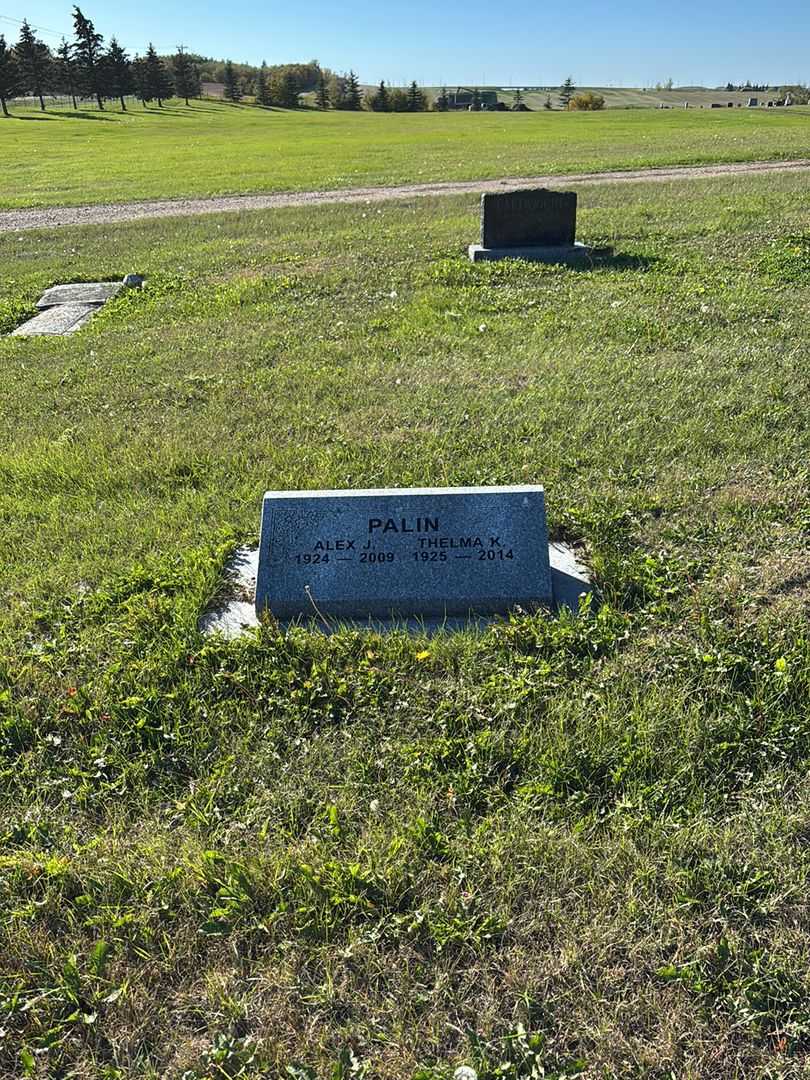 John Alexander "Alex" Palin's grave. Photo 2