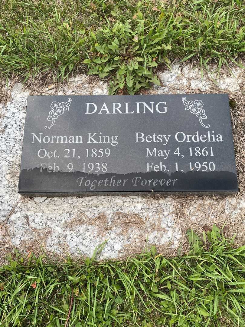 Norman King Darling's grave. Photo 1