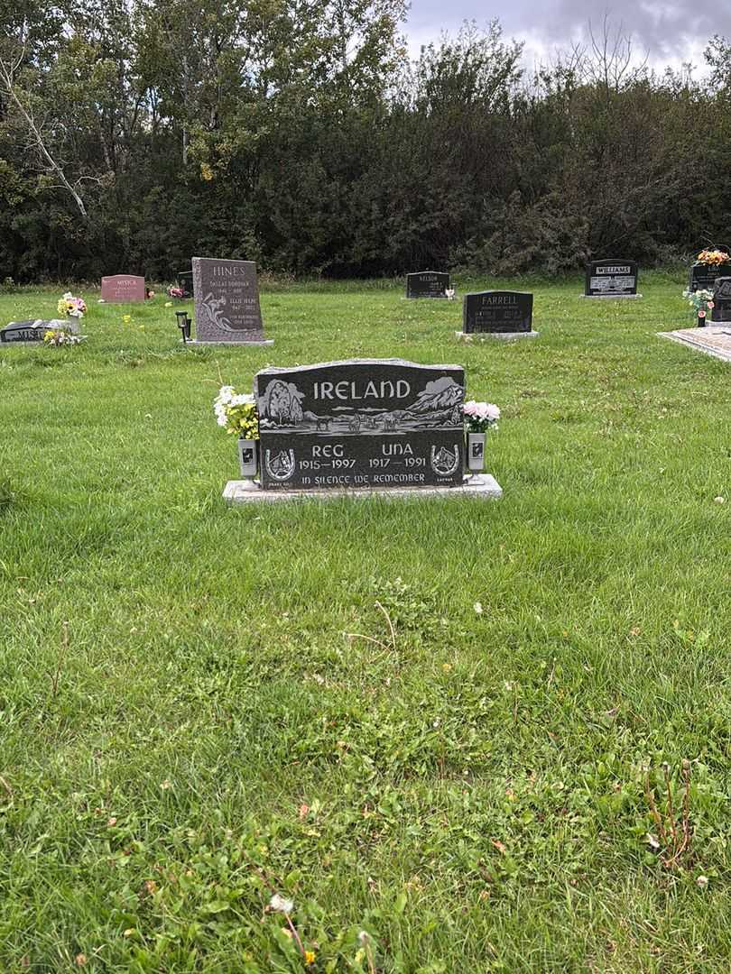 Reginald "Reg" Ireland's grave. Photo 2