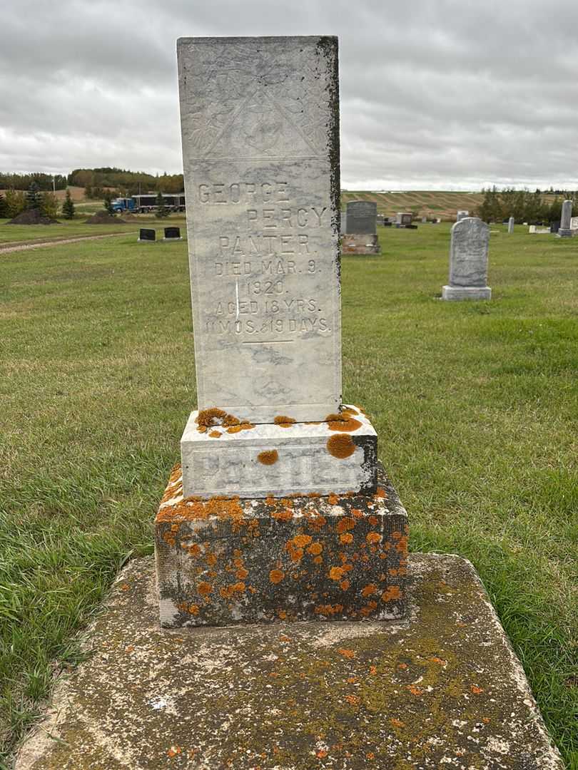 Flora Panter's grave