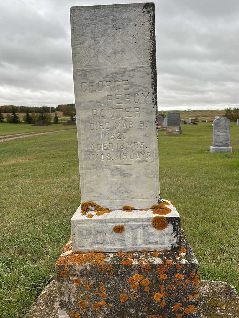 George Percy Panter's grave. Photo 3