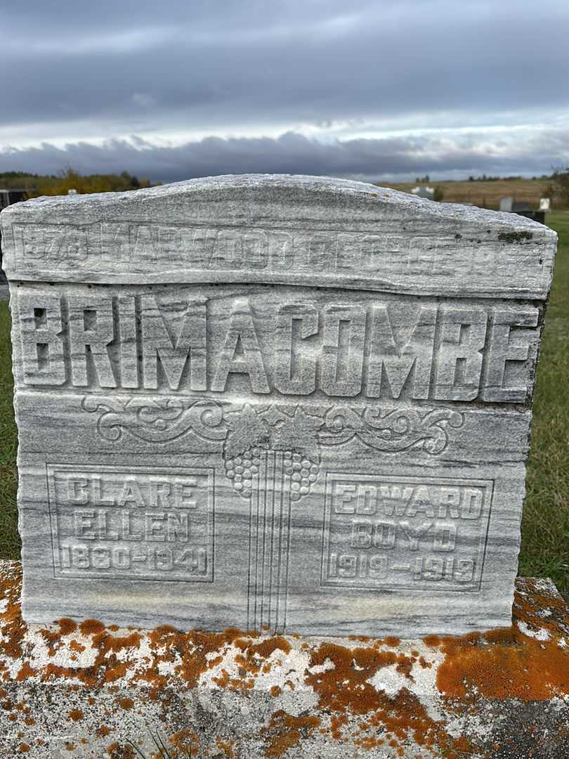 Clare Ellen Brimacombe's grave. Photo 3