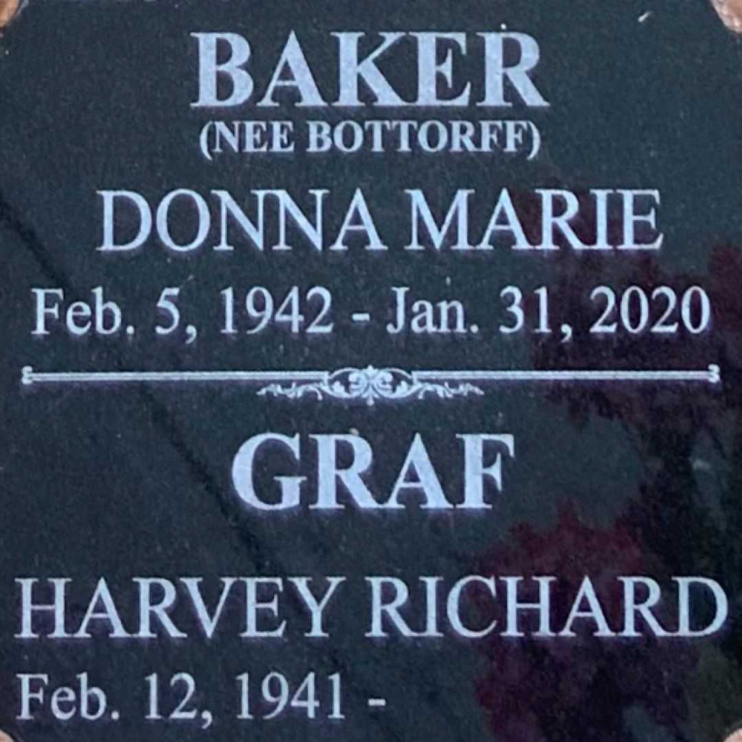 Donna Marie Baker Bottorff's grave