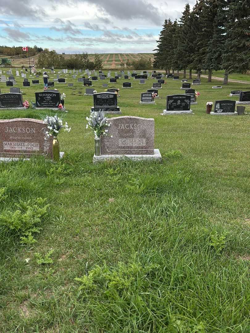 Catherine Jackson's grave. Photo 2