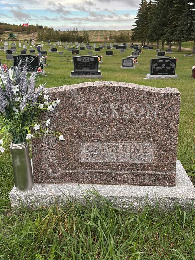 Catherine Jackson's grave. Photo 1