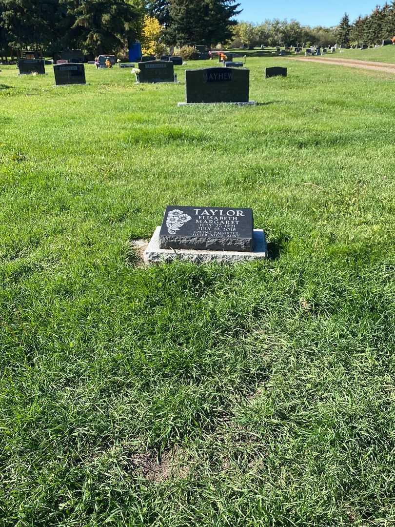 Elisabeth Margaret Taylor's grave. Photo 2