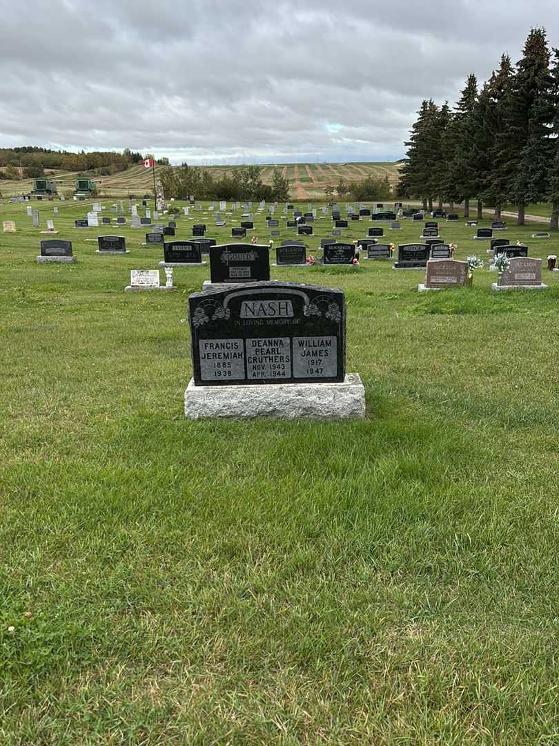 William James Nash's grave. Photo 2