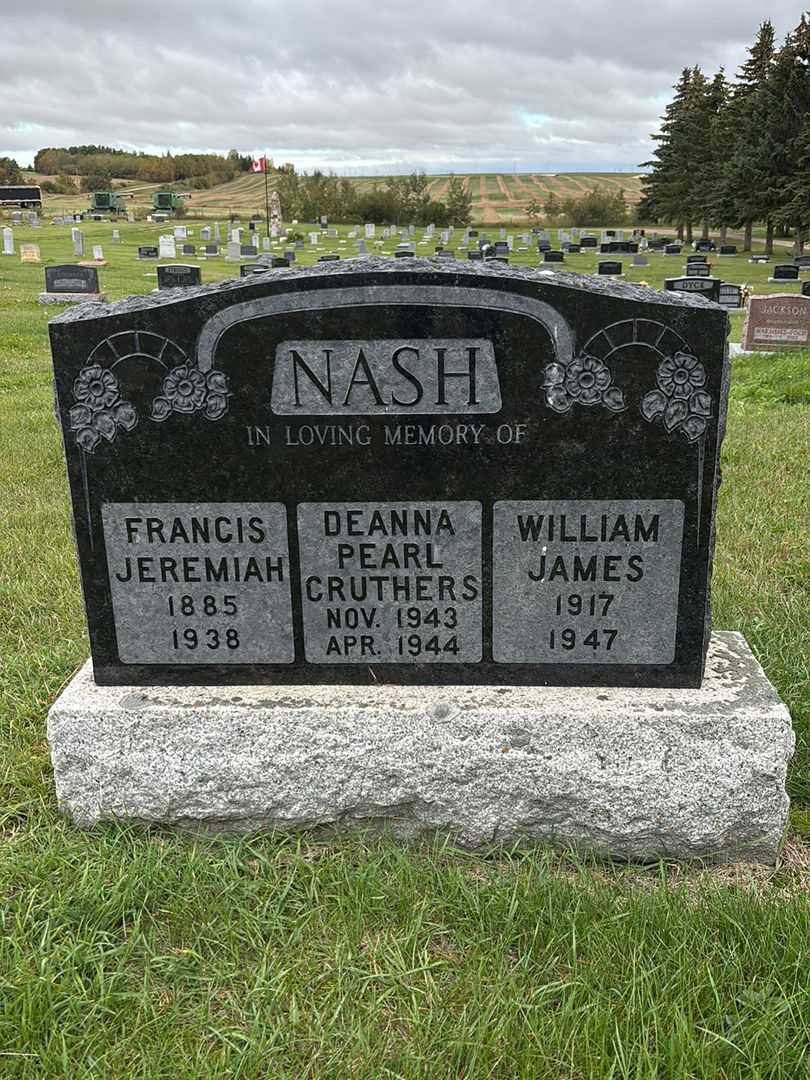 William James Nash's grave. Photo 1