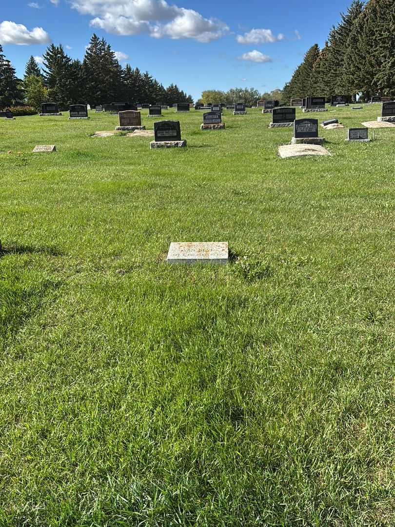 August E. Van Nest's grave. Photo 2