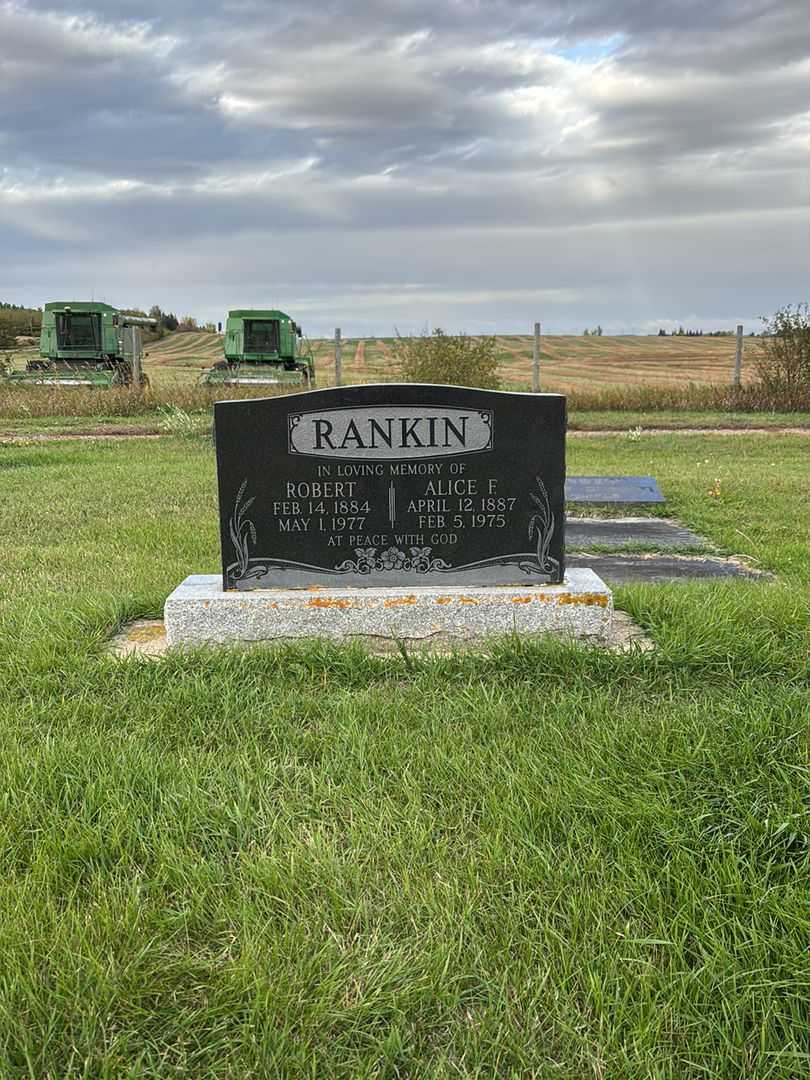 Robert Rankin's grave. Photo 2