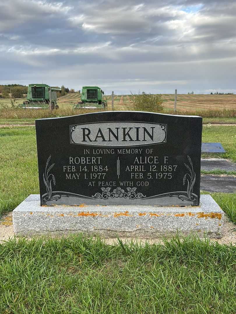 Robert Rankin's grave. Photo 3