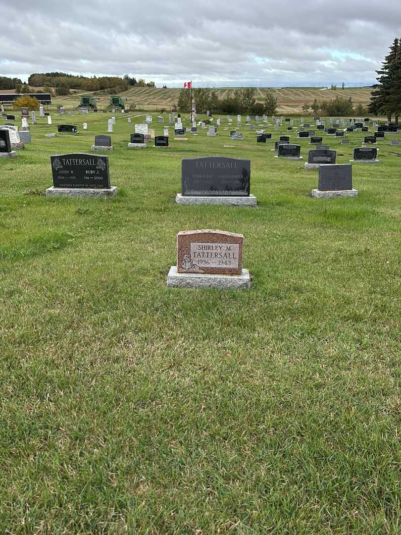 Shirley May Tattersall's grave. Photo 2