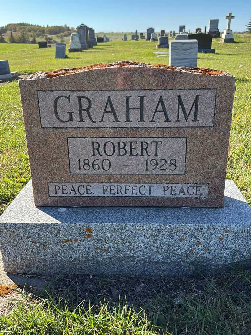 Robert Graham's grave. Photo 3
