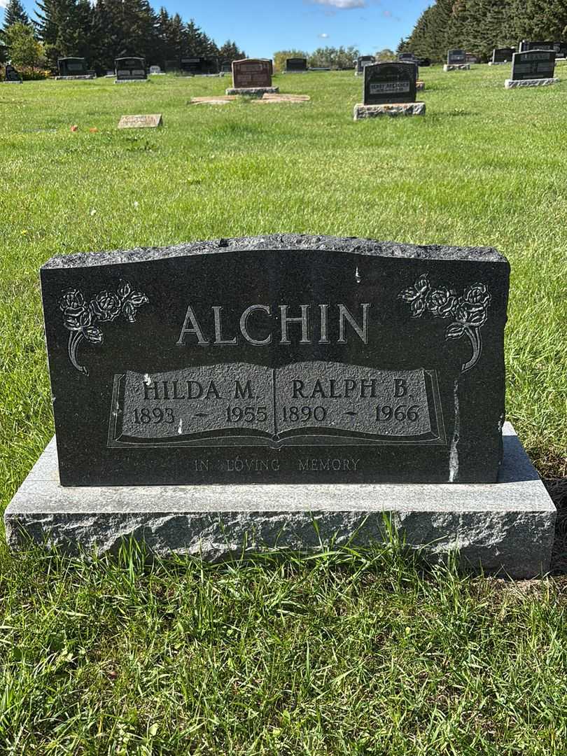 Hilda Mary Alchin's grave. Photo 1