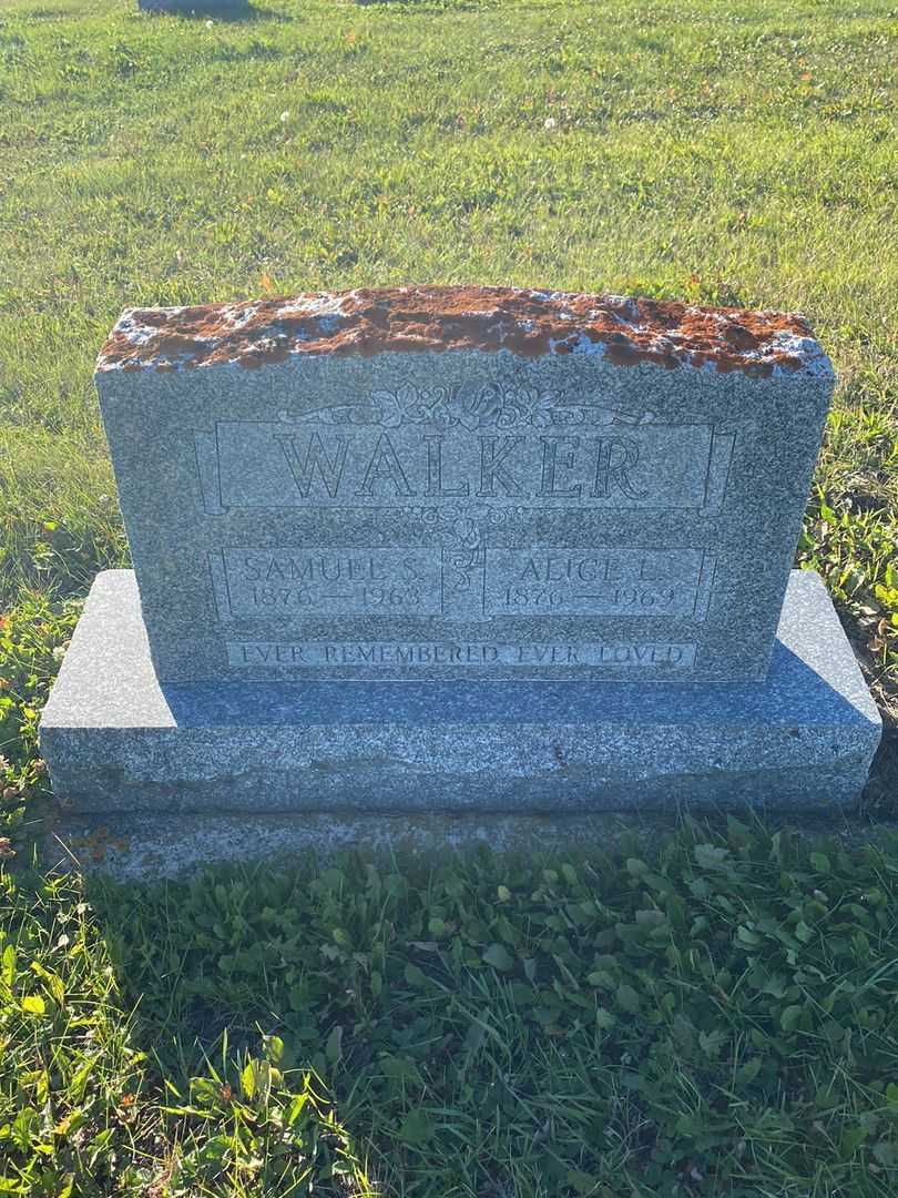 Samuel Stock Walker's grave. Photo 1