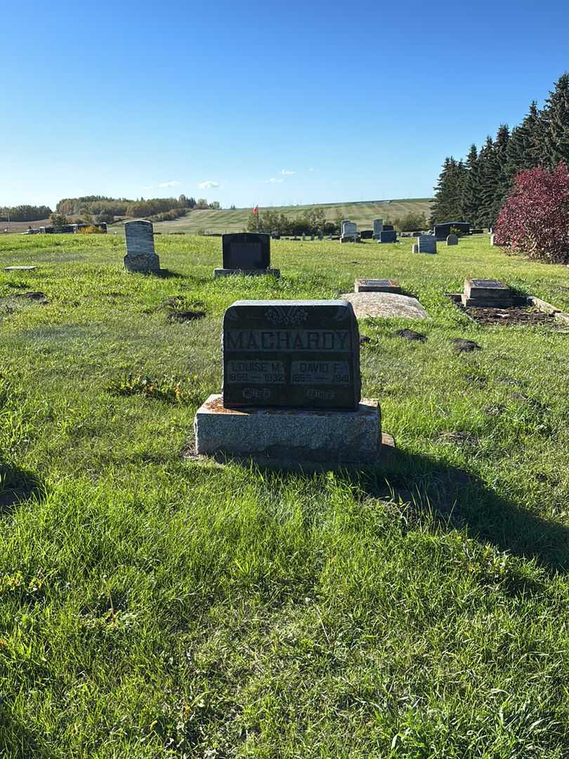 David Fenton MacHardy's grave. Photo 2