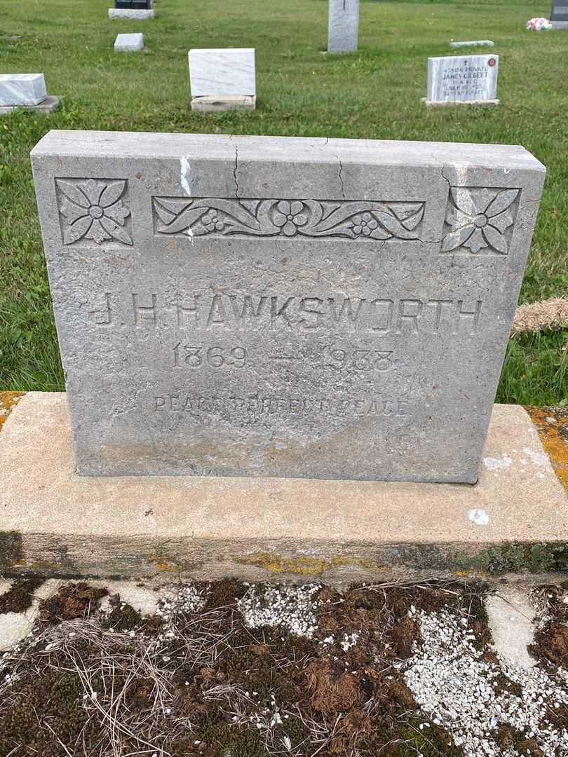 John Henry Hawksworth's grave. Photo 3