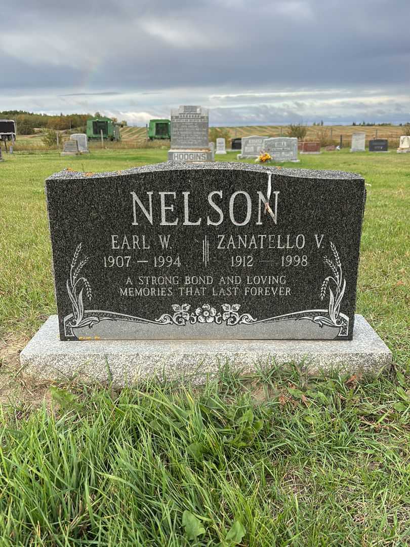 Earl William Nelson's grave. Photo 3