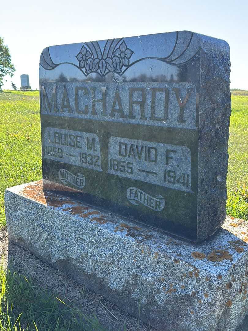 David Fenton MacHardy's grave. Photo 1