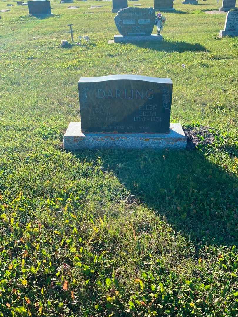 Ellen Edith Darling's grave. Photo 2