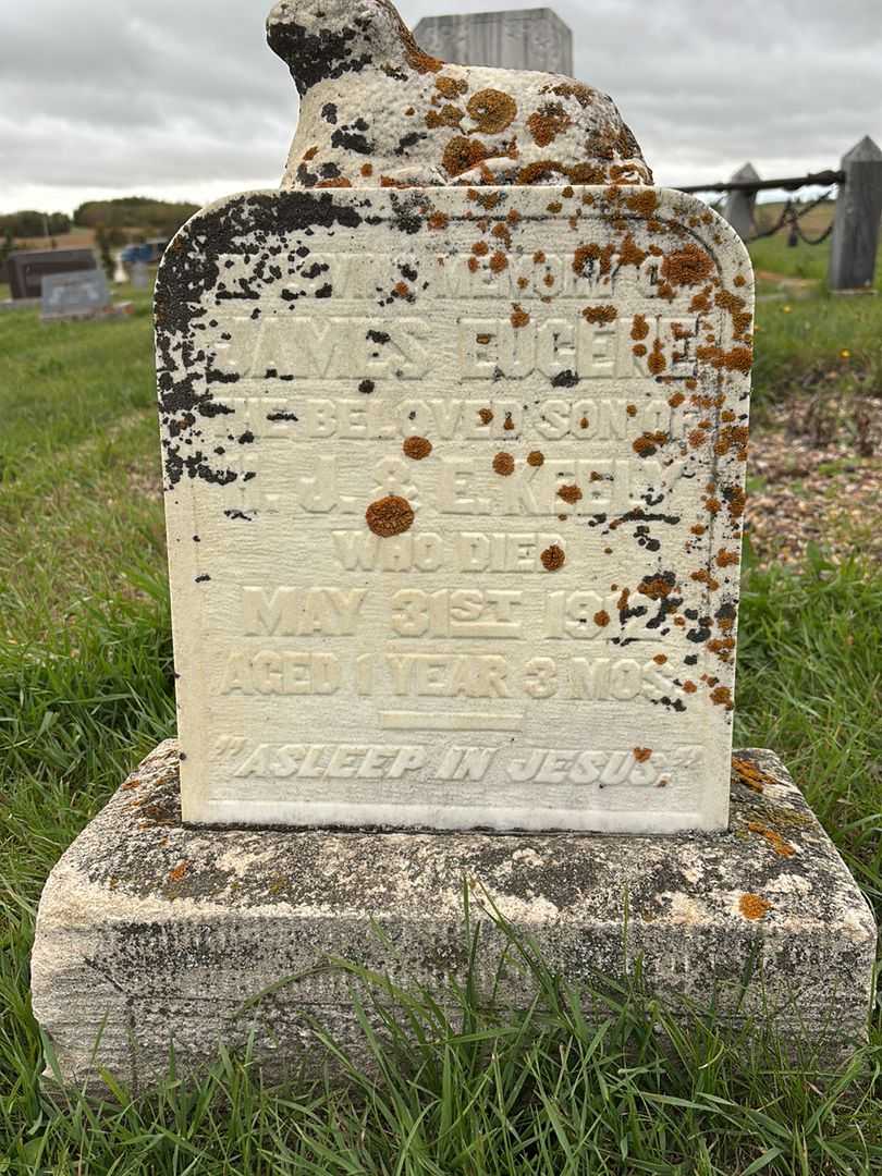 James Eugene Keely's grave. Photo 3