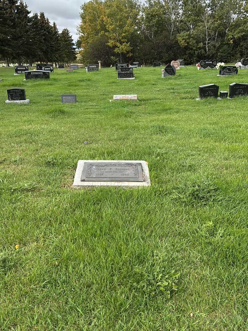 Sarah F. Calvert's grave. Photo 2