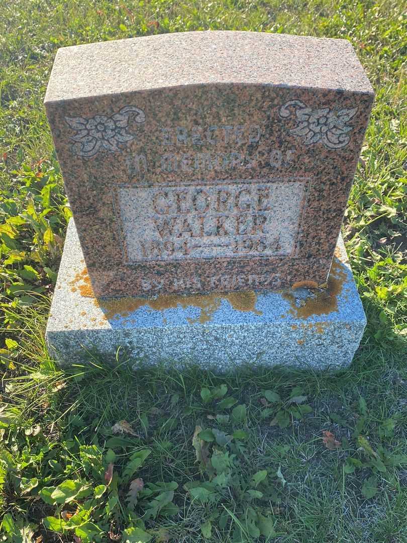 George Walker's grave. Photo 1